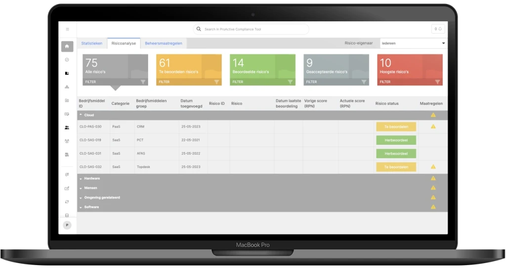 Information Security with the ProActive Compliance Tool Information Security with the ProActive Compliance Tool